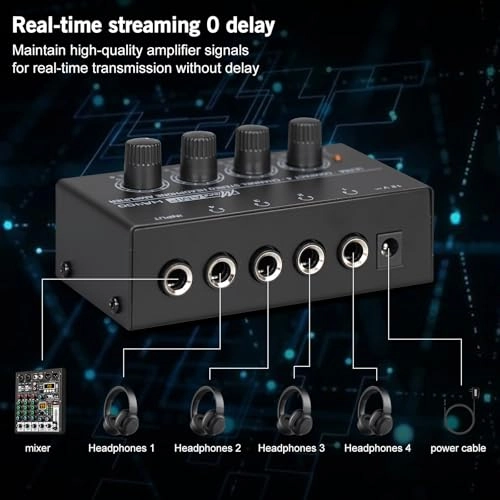 HA40 - 4 Channel Stereo 6.35mm TRS