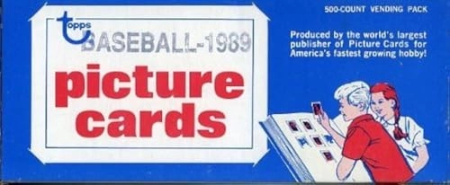 Topps 1989 Baseball Cards - 500pcs