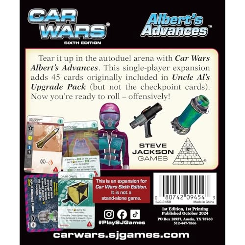 Car Wars: Albert's Advances