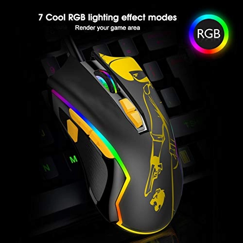 Adjustable Mechanical Gaming Mouse - USB