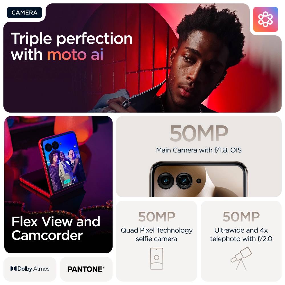 Razr 60 Ultra - 16GB 512GB + Moto Buds + Screen Damage Protection