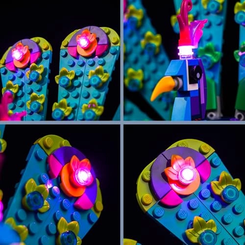 31157 Exotic Peacock - LED Light Set Decoration Lighting