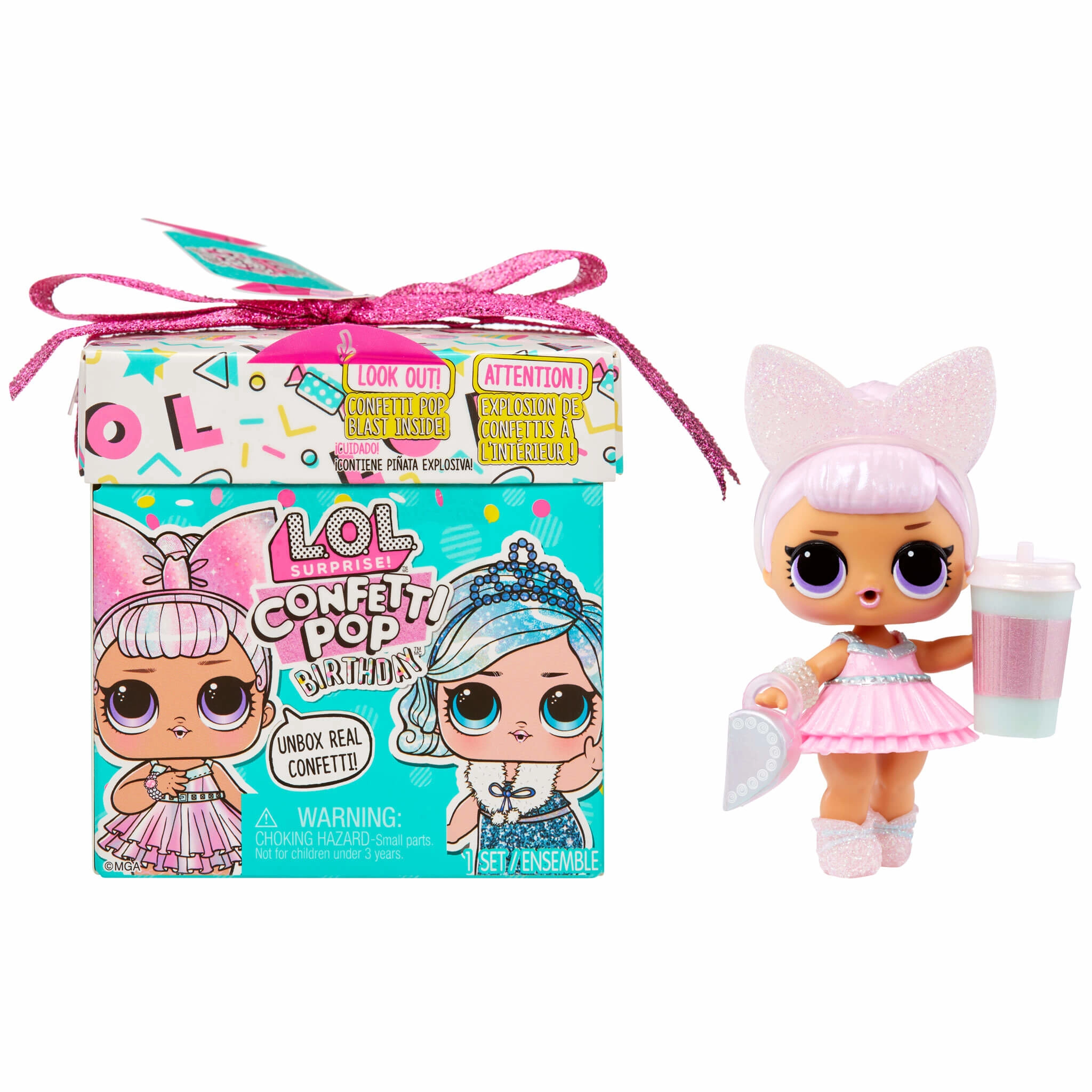 MGA Entertainment Confetti Pop - Birthday in PDQ Ages 3+