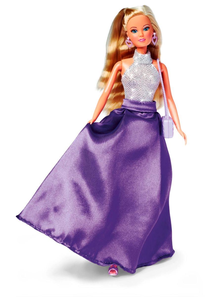 Steffi Love Dressing Doll - 29cm Purple Ages 3+