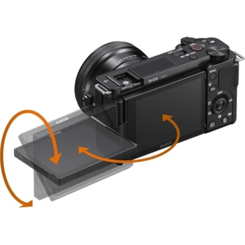 ZV-E10 + E PZ 16-50mm + SecureDigital SDXC + Flexible Tripod + Cleaning Kit + Camera Bag