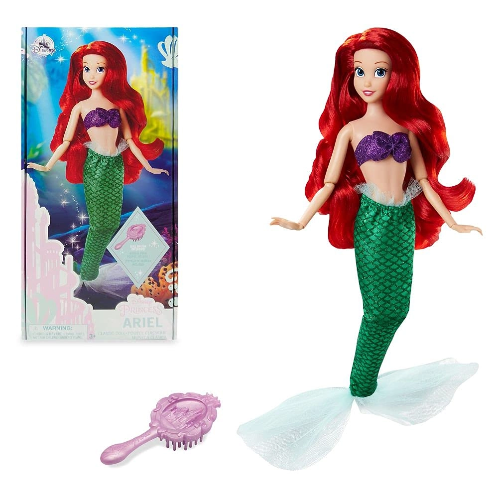 Ariel Classic Doll - 11.5" Multicolored Ages 3+