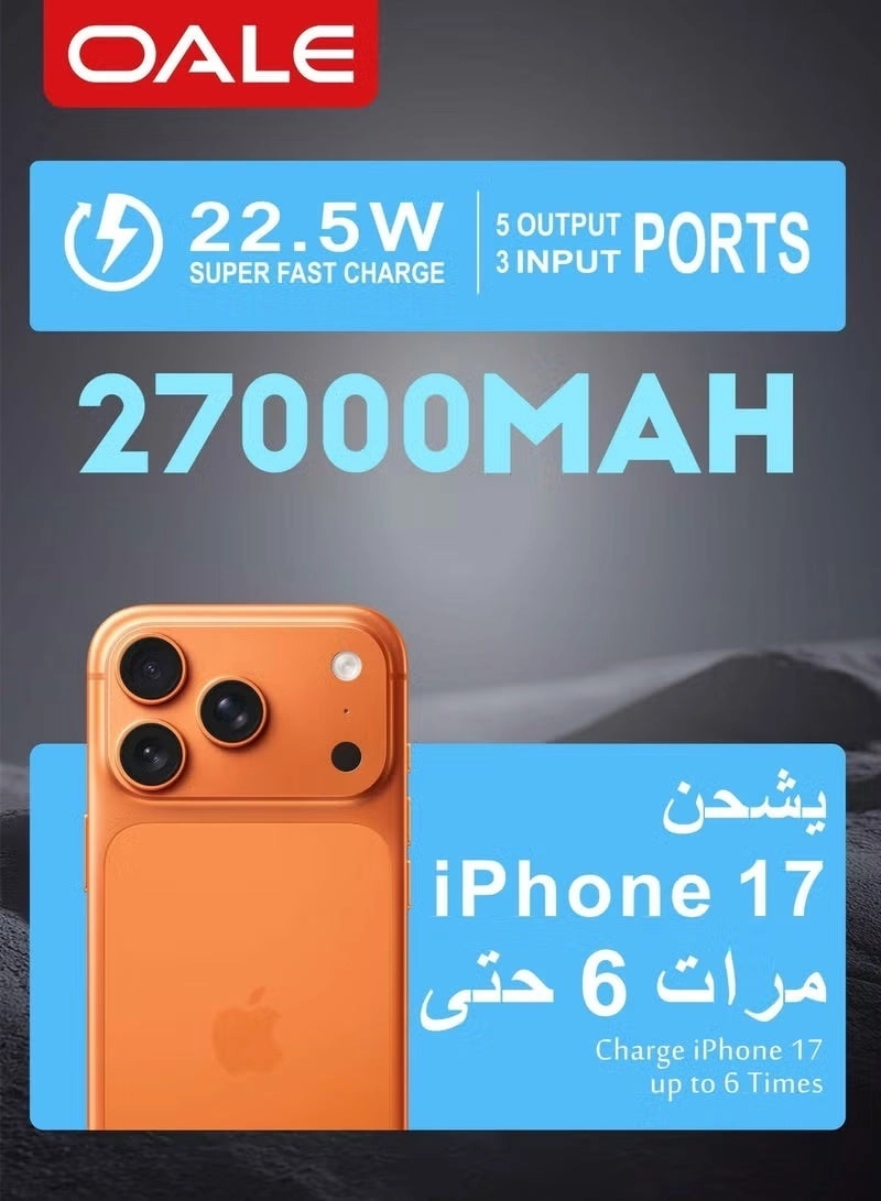 Q30000 - 27000mAh 22.5W