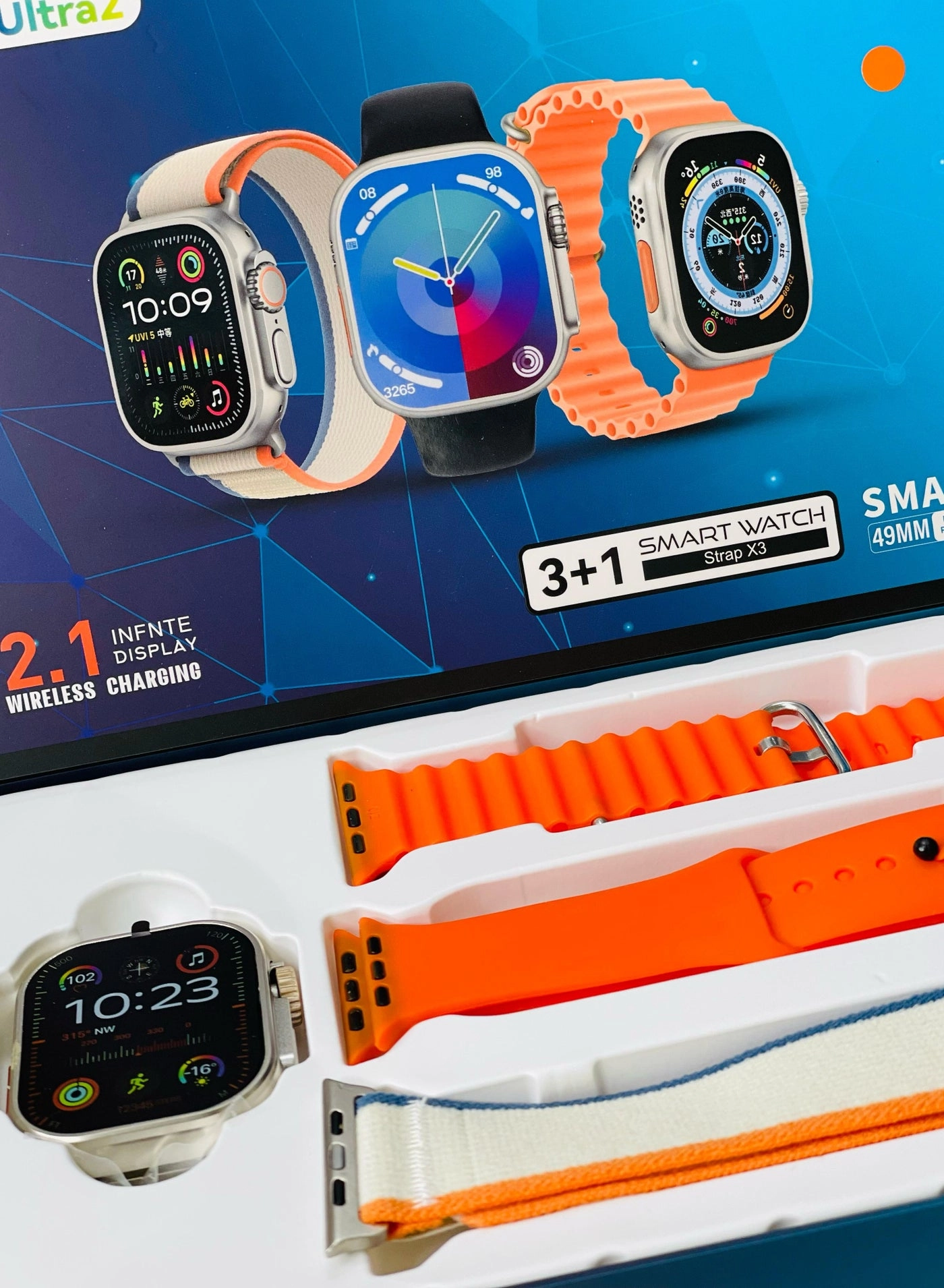 Smart Watch Ultra - Bluetooth Calling Color Screen + Collectible Figurine