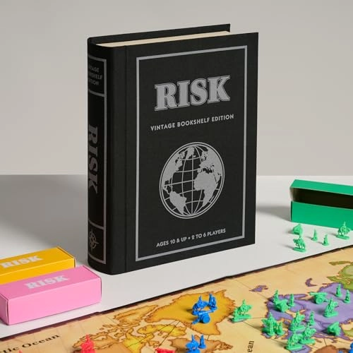 RISK Vintage Bookshelf Edition - Secret Mission