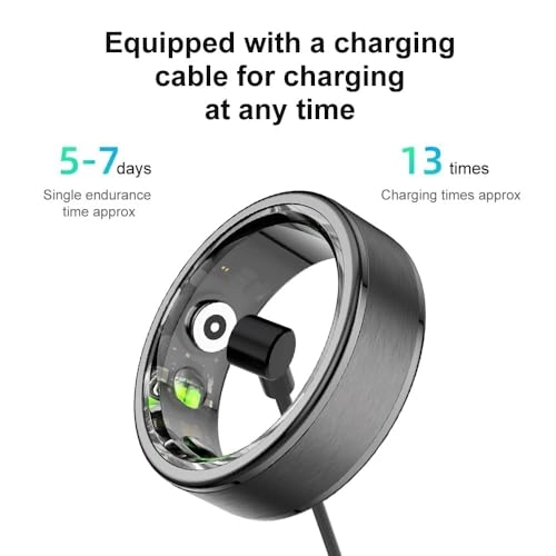 Smart Ring - Heart rate monitor Blood oxygen saturation Sleep Monitoring