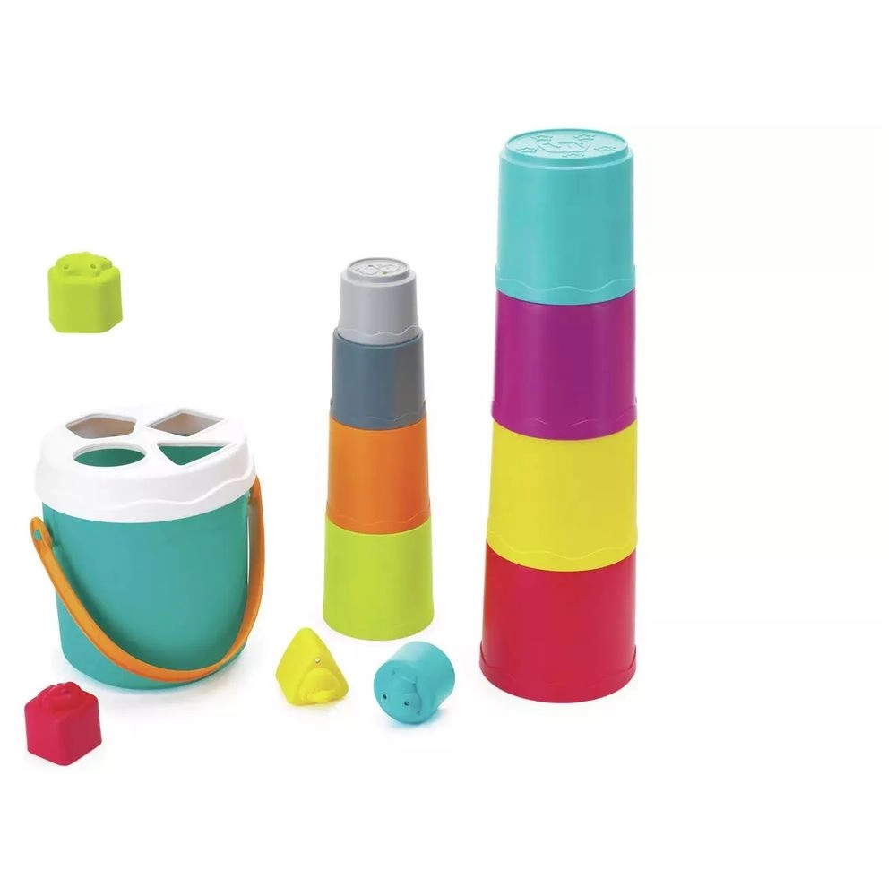 3-In-1 Stack, Sort & Spin Activity Set - 6 months & above