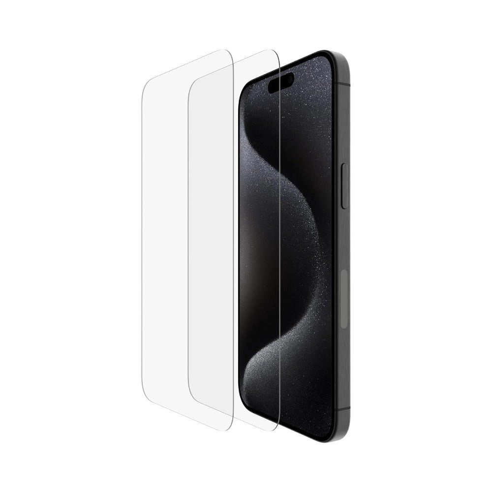 Belkin Clear Tempered Glass Screen Protector for iPhone 15 Pro Max