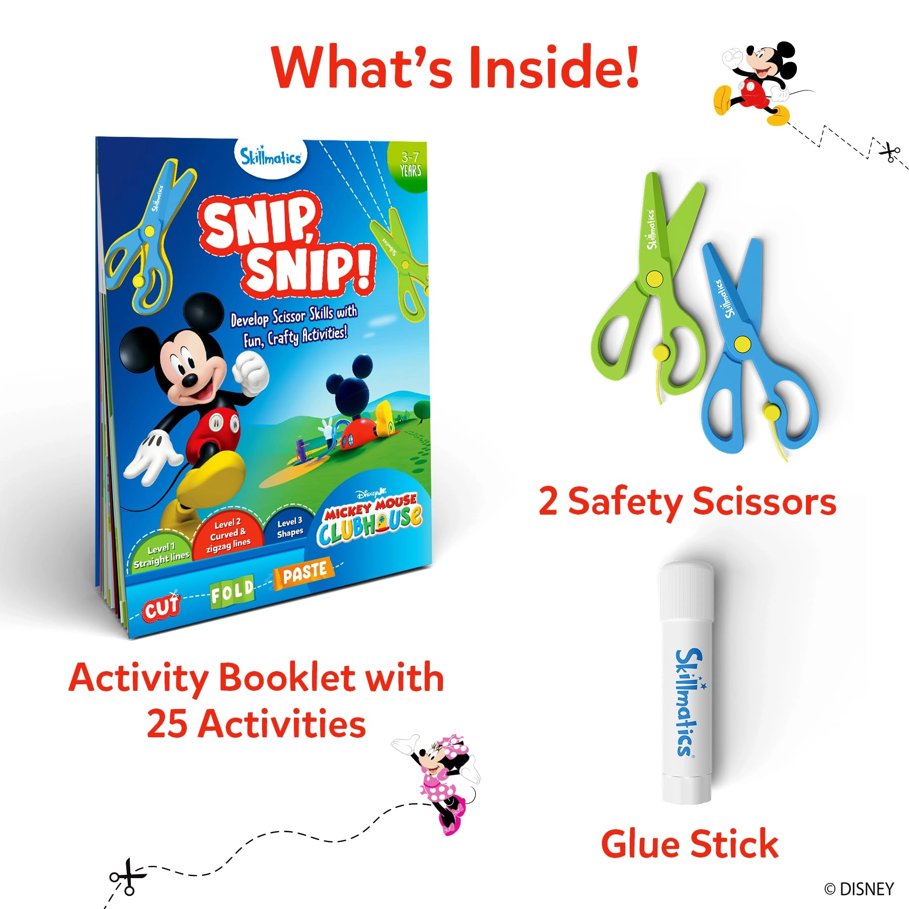 Snip Snip Mickey Mouse Clubhouse - 3-7