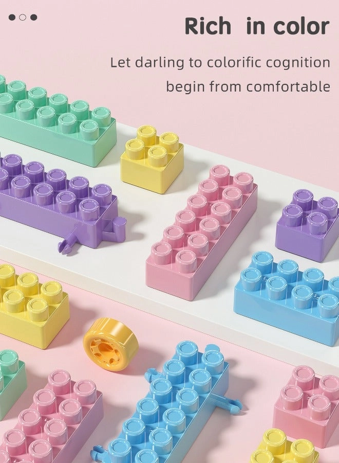 Macaron Color Building Blocks - 200 pcs