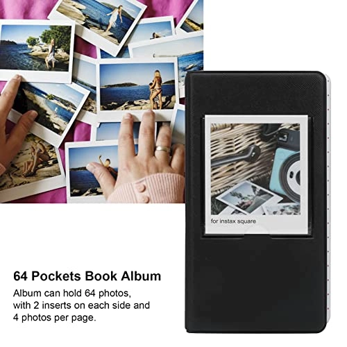 3" 64 Pockets PU Photo Album