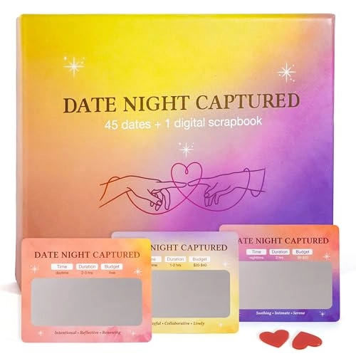 Date Night Activities - Card Game 45 Cards Digital Scrapbook