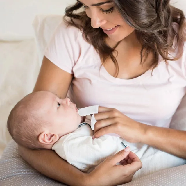 Baby Oral Care Glove - soft cloth