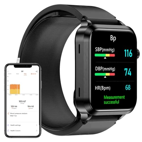 Blood Pressure Smart Watch - Air Pump Air Bag Voice Broadcast 24/7 Heart Rate