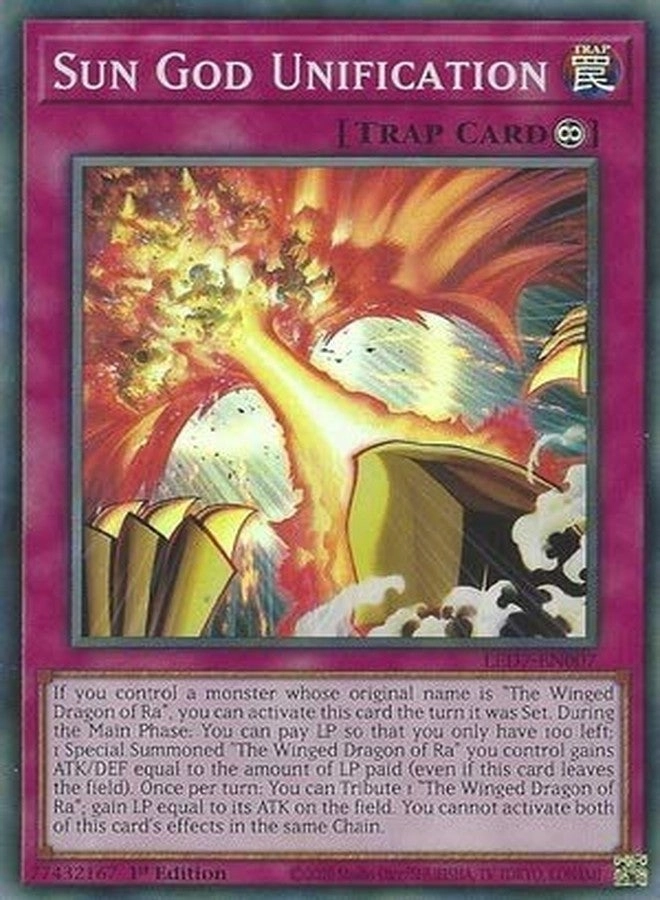 Yu-Gi-Oh! Sun God Unification - LED7-EN007 1st Edition
