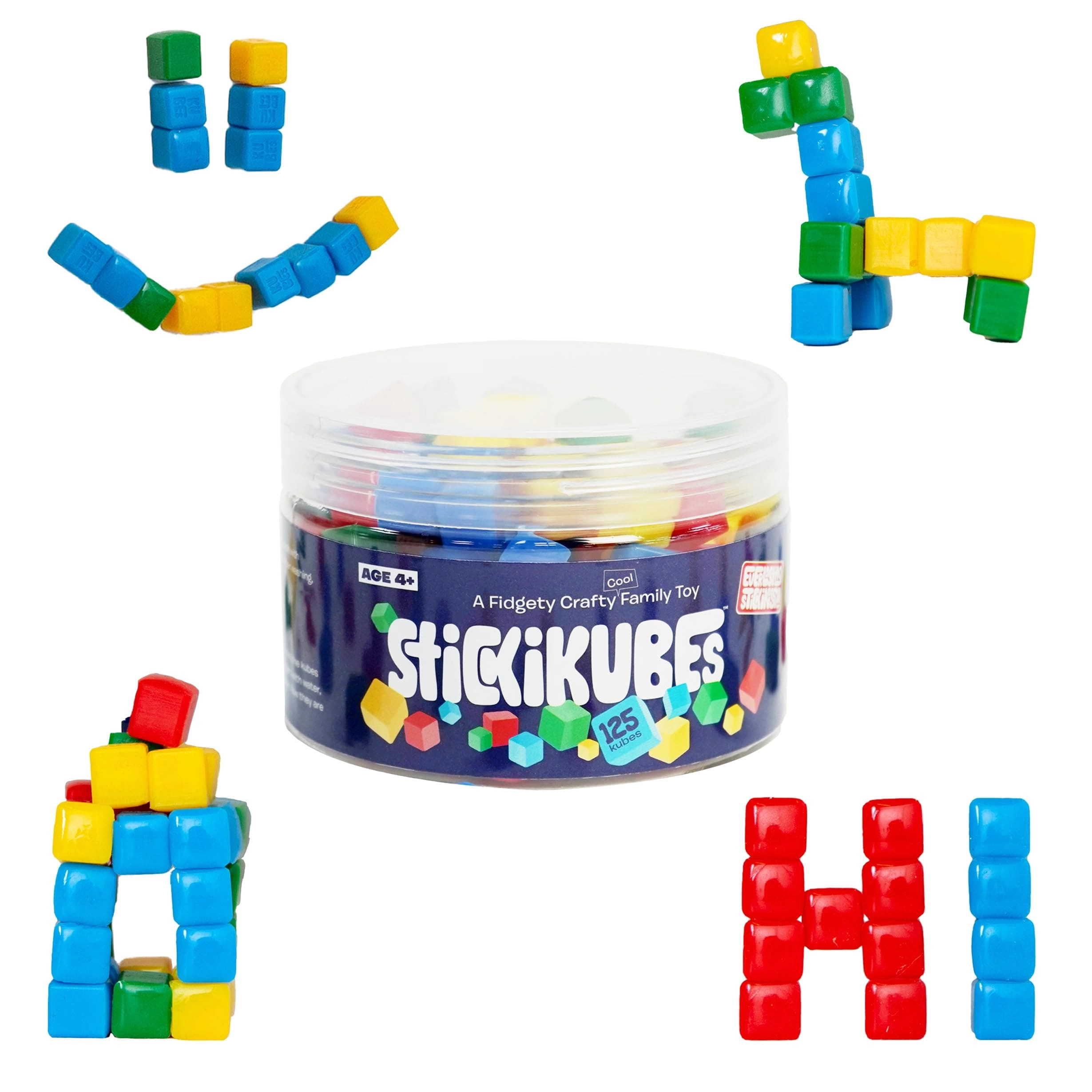 Komarc Games StickiKubes - 125 pcs