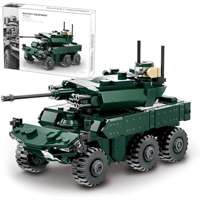 Generic EBRC JAGUAR - Military Vehicle Building Blocks