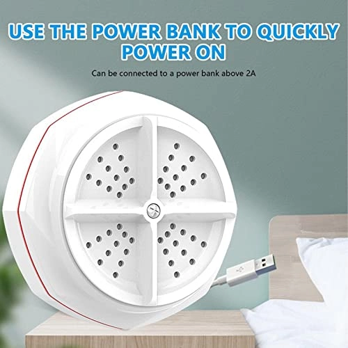 Mini ultrasonic washing machine - USB Powered Portable Lightweight