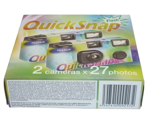 Quicksnap Flash 400 - Single-Use 35mm Pack