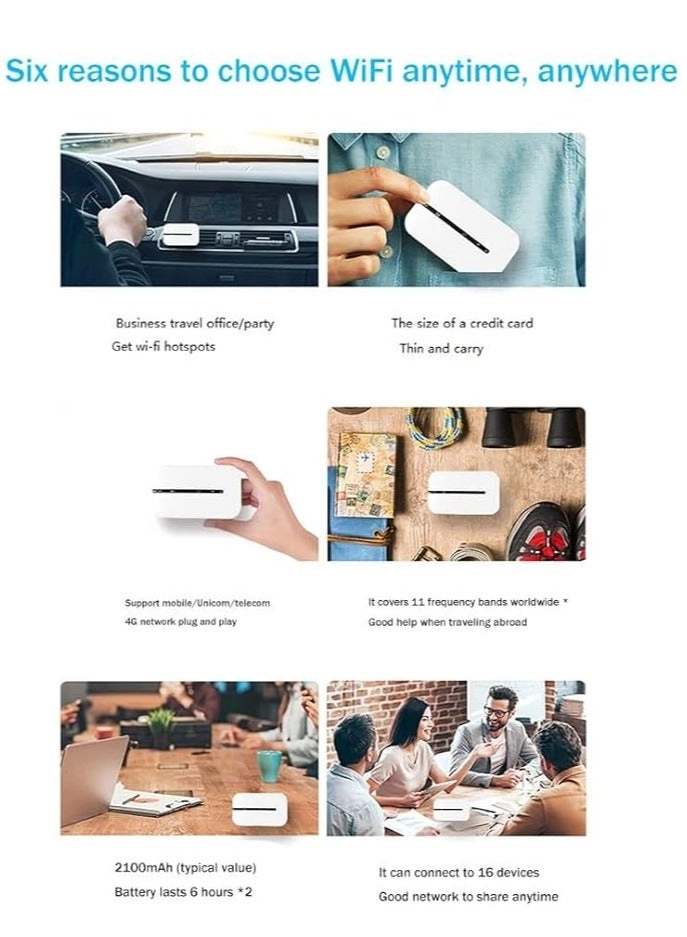 Wireless WiFi Router - 4G/5G 150mbps