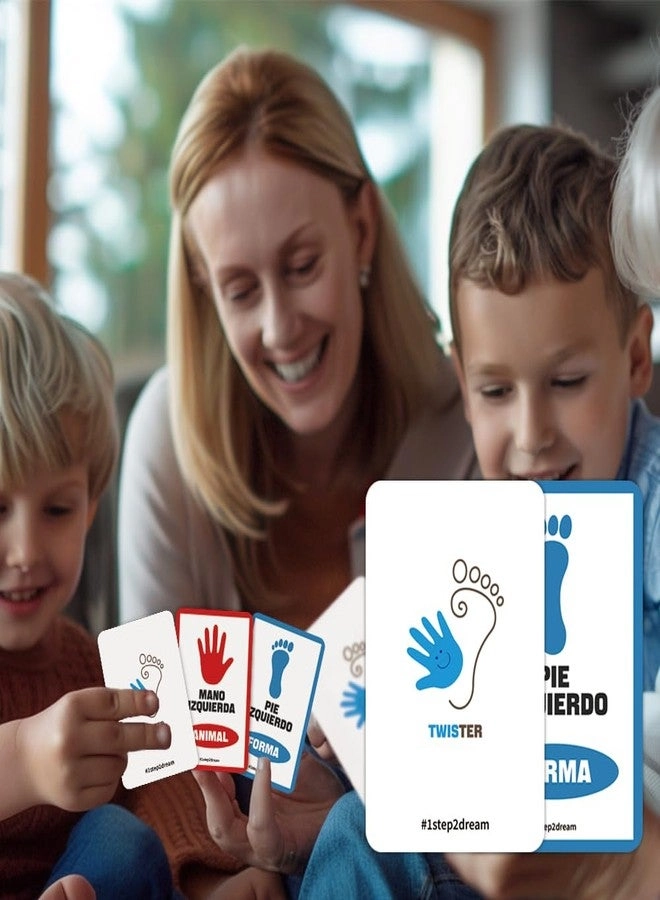 Spanish Twister - Sight Word Learning Game Family Board Game