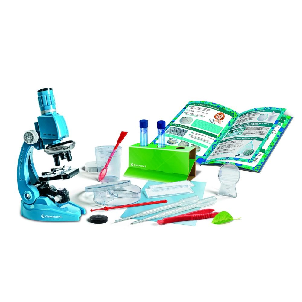 Super Microscope 3 Magni Level - 1200x 50 experiments 8 years+