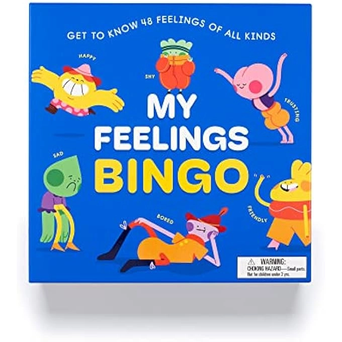 MY FEELINGS BINGO: GET TO KNOW 48 FEELINGS OF ALL KINDS