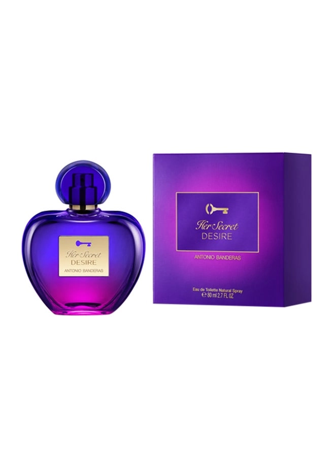 Her Secret Desire Eau de Toilette 80 ml