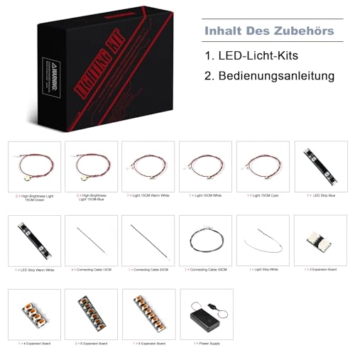 LED Light Set for LEGO Mars Space Base 42605 - Copper 5V