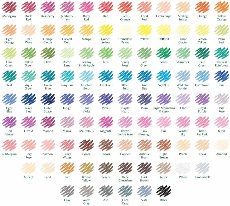 Colored Pencils - 100