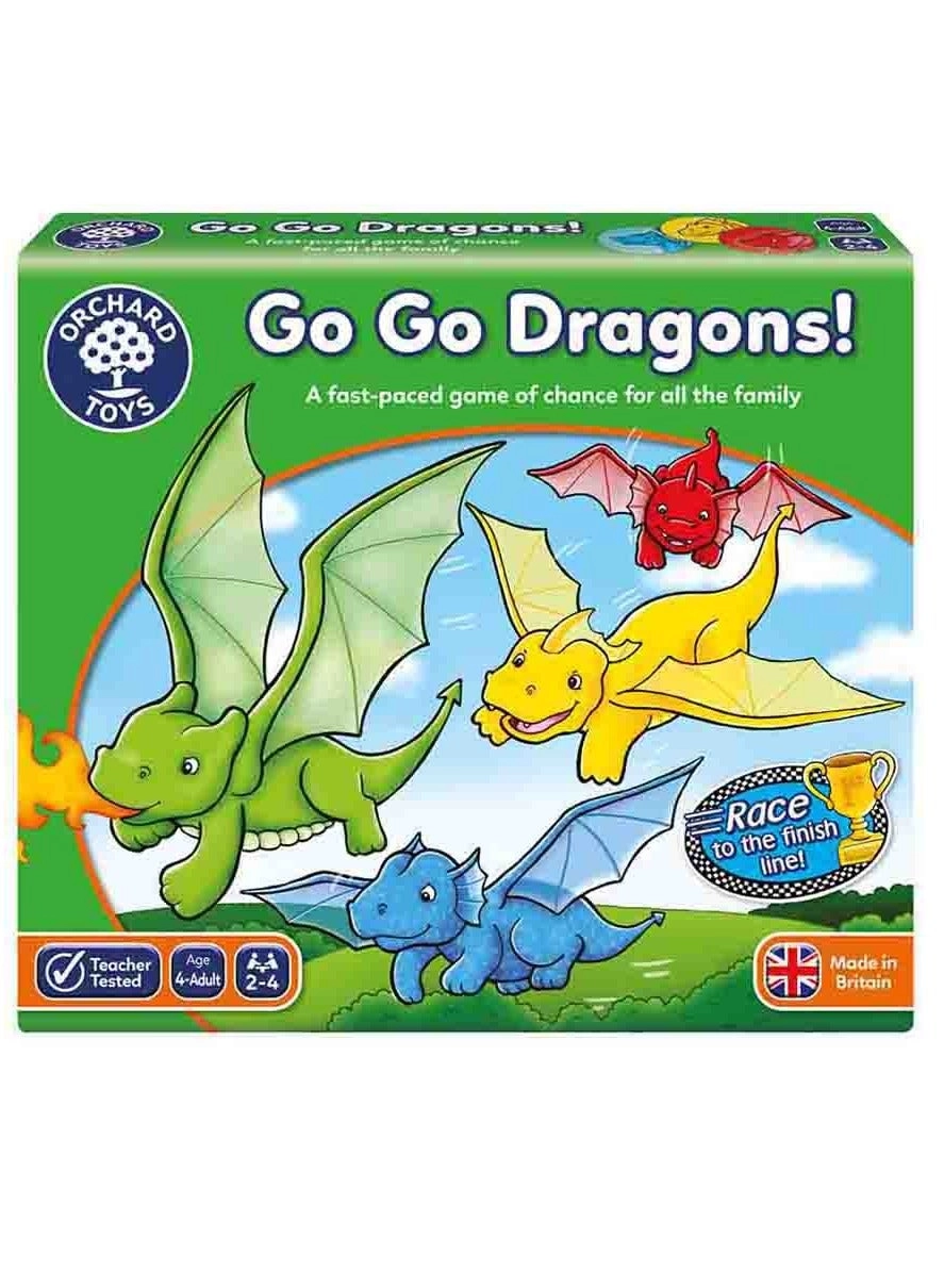 Orchard Toys Go Go Dragons - 4 - 9 years 73 pieces