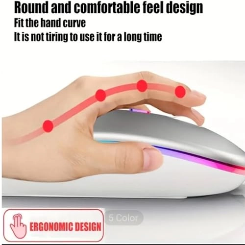 Wireless Mouse - Bluetooth & 2.4G