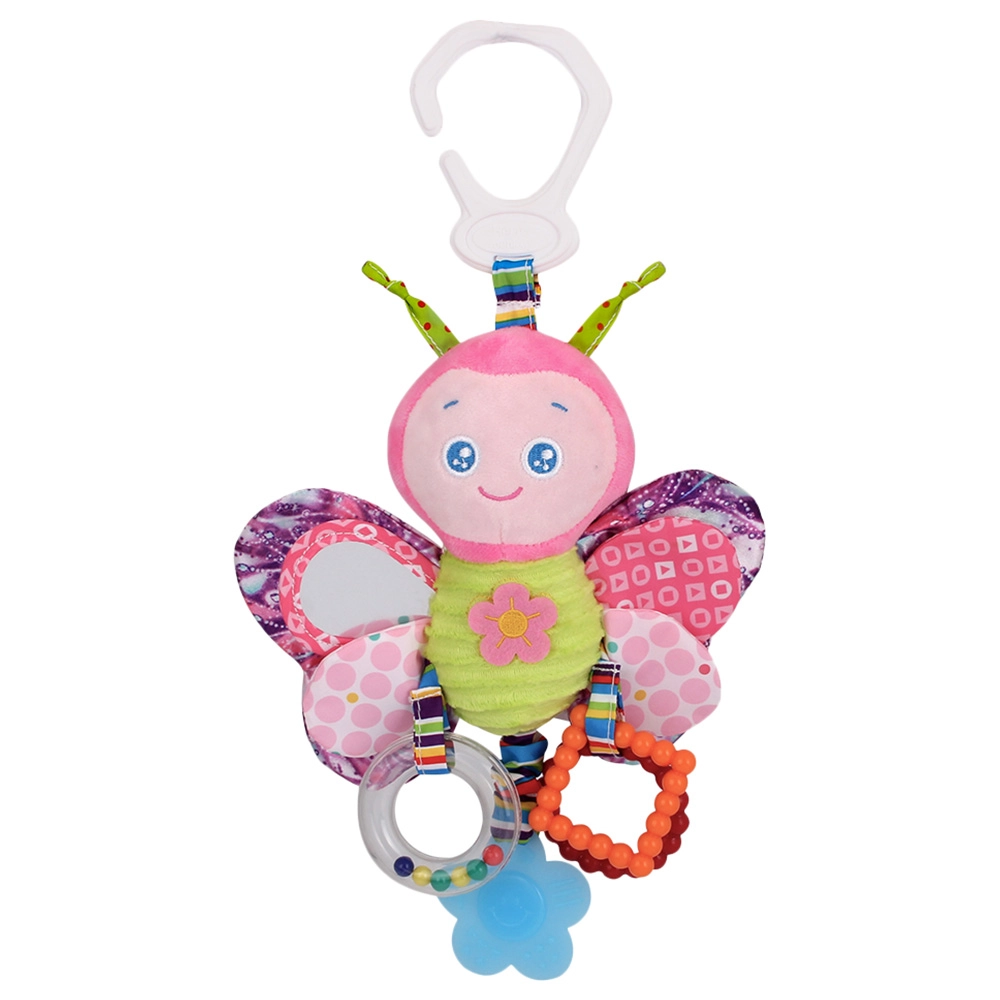 Baby Stroller Plush Hanging Mobile Rattle Toy - Suitable for 3 months and above