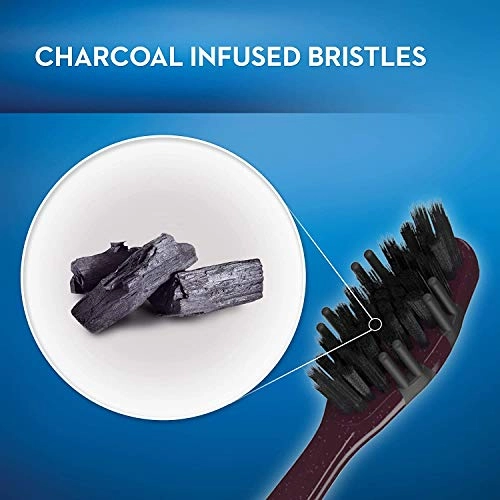Charcoal Whitening Therapy Toothbrush - Soft 2-Piece Pack