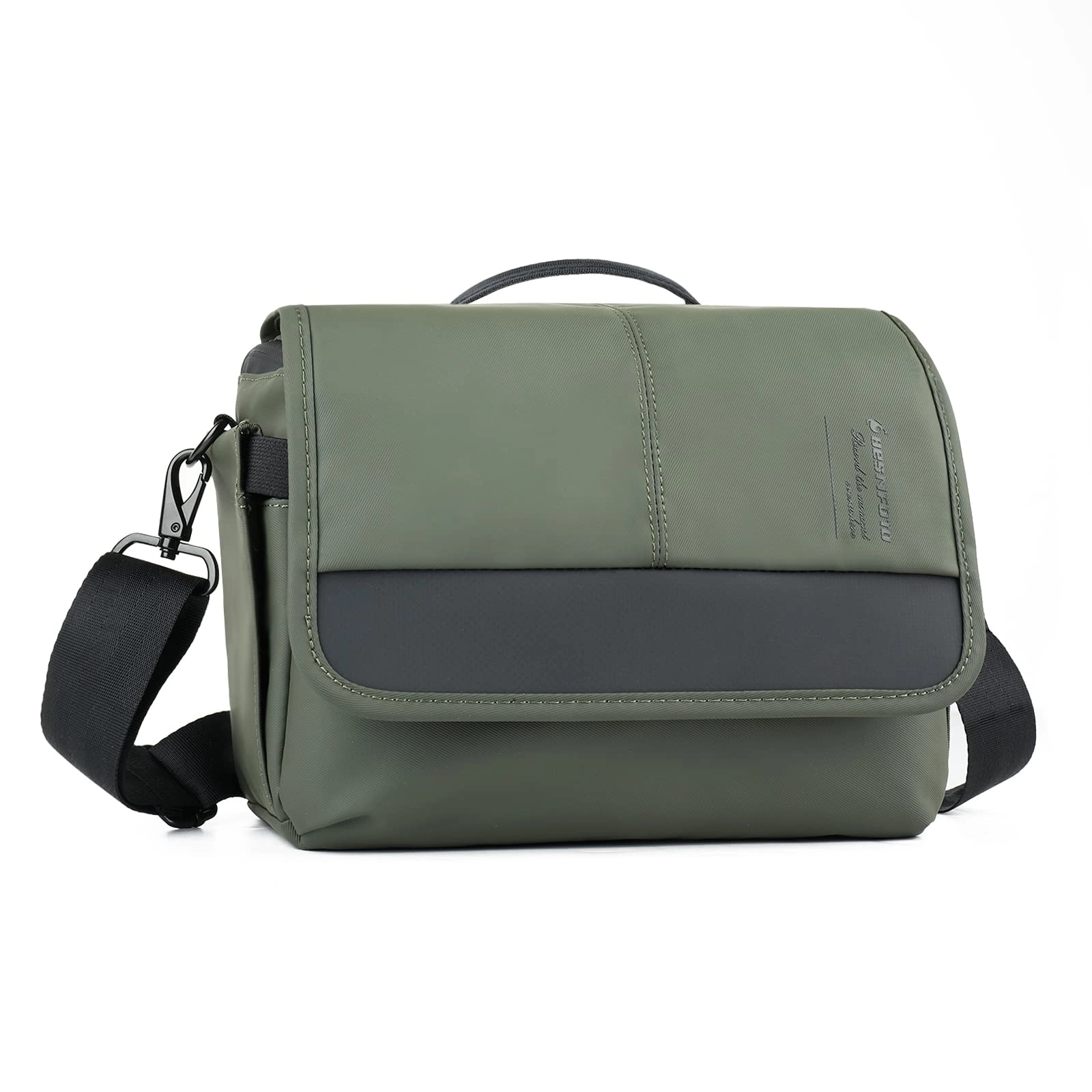 besnfoto Camera Bag - 9.87"L x 5.12"W x 7.87"H Compatible with Canon Sony Nikon Messenger Bag