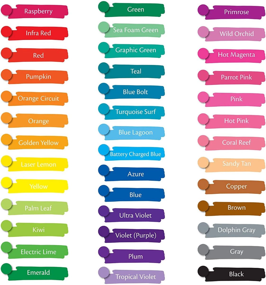 Ultra-Clean Washable Markers - 40 Ct Assorted Broad Line