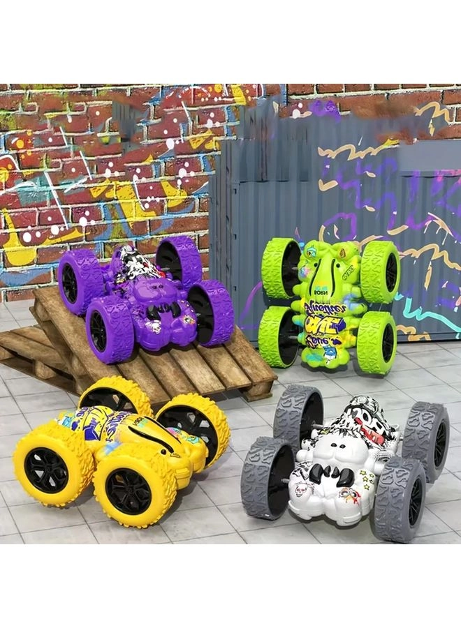 Generic Double Sided Tumbling Inertia Car - Off Road Inertia-powered