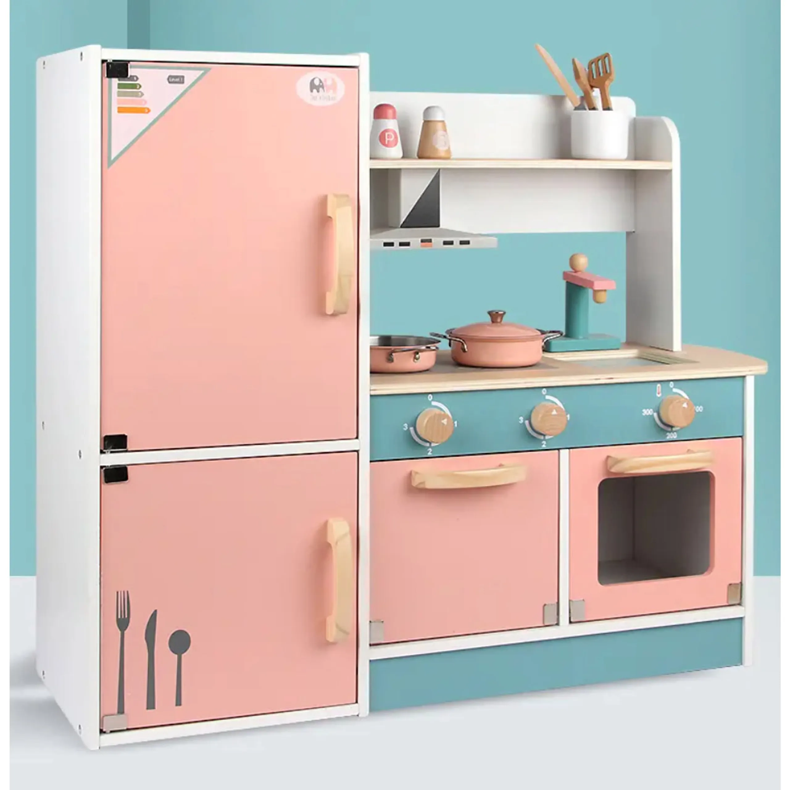 Kids Wooden Kitchen Set - Vintage (GF-MSN21010)