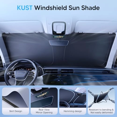 Windshield Sun Shade - Mercedes-Benz GLS-Class SUV 2020|2021|2022|2023|2024