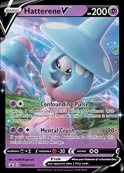 Pokémon Hatterene V SWSH055