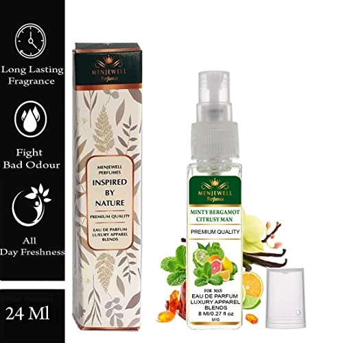 Minty Bergamot Citrusy Man Eau de Parfum - 24ml Pack