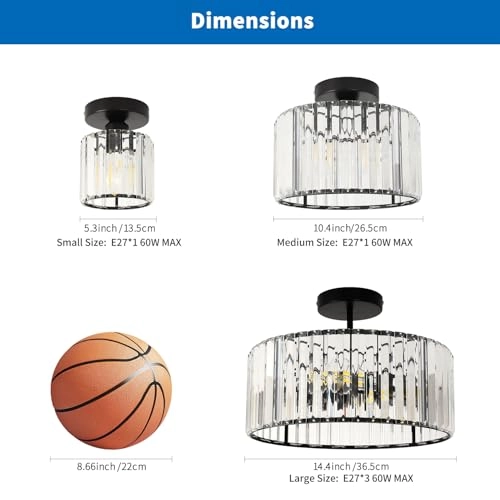 Crystal Ceiling Lamp