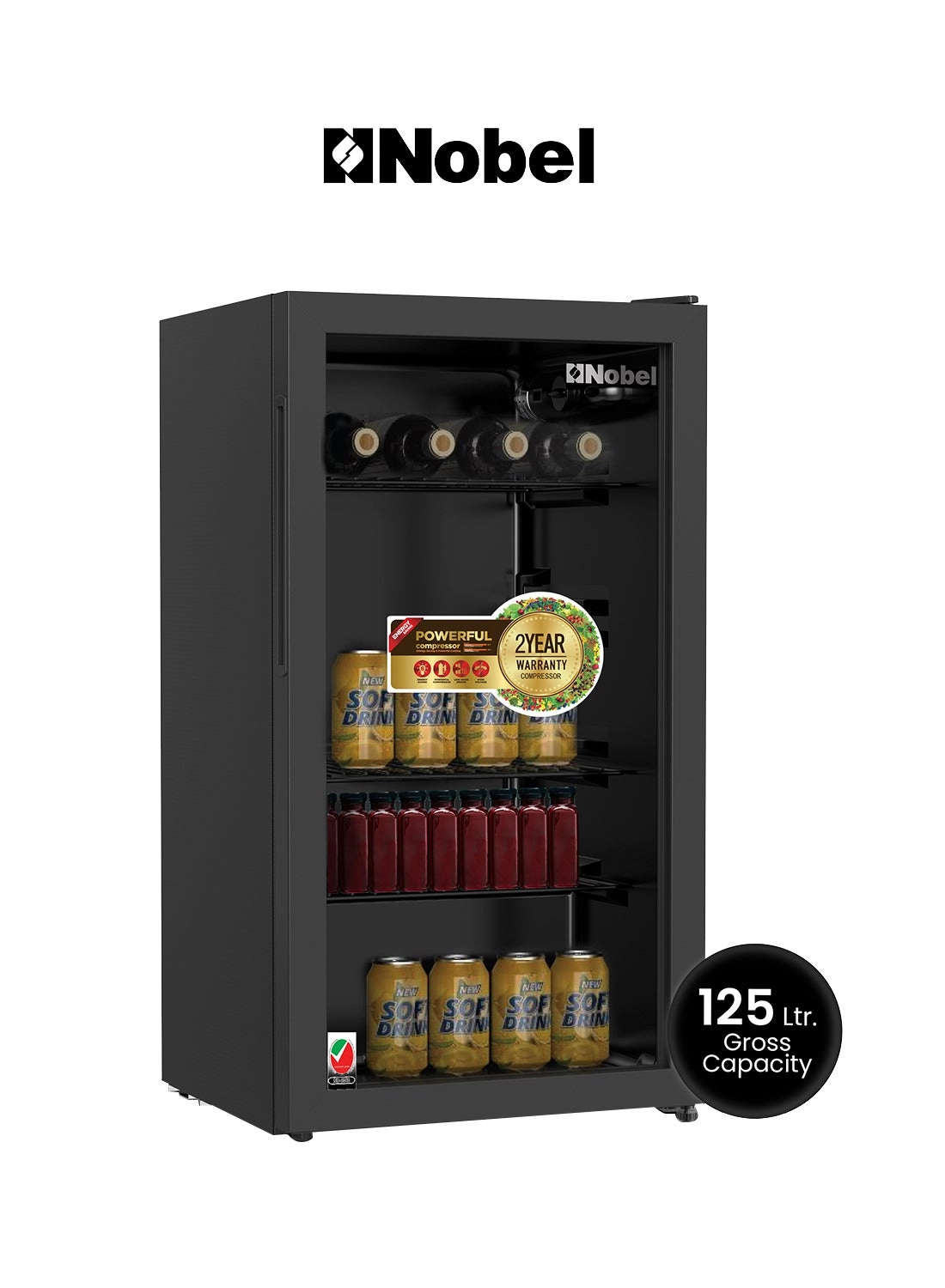 Nobel NBC125RH - 85L 5°C to 15°C