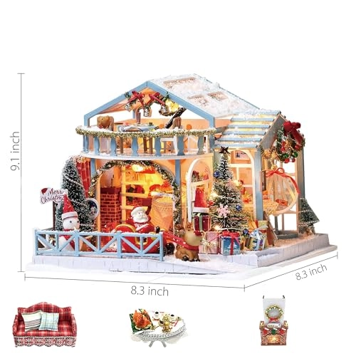 Miniature Dollhouse Kit - Wood Assembly Required