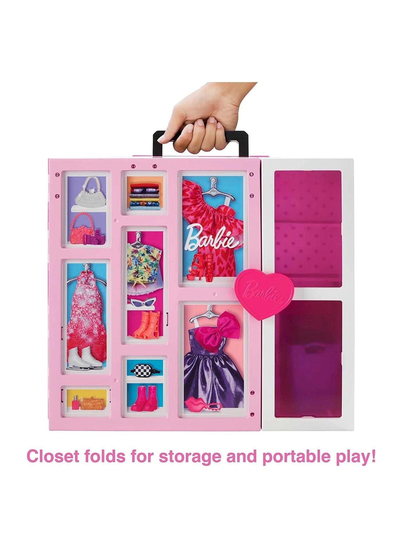 Barbie Dream Closet - 2+ Ft. Wide 30+ Pieces + Barbie Doll - Blonde Ages 3+