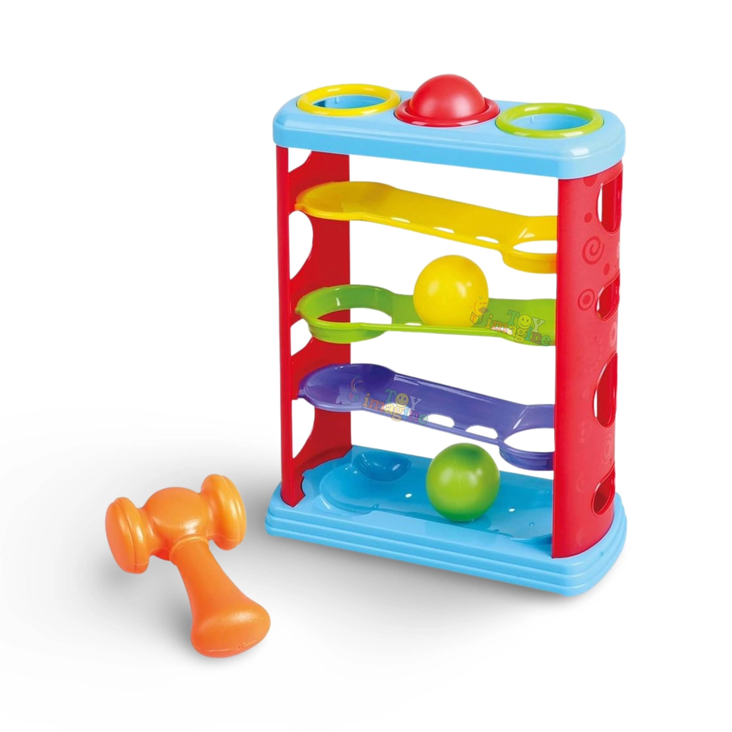 Toy Imagine Hammer Ball - 2-5 years 5 pieces